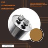QUCpona 80 µF MFD Round Run Capacitor 370/440VAC CPT01074（50）