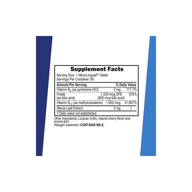 Superior Source Vitamina B12 Sublingual 1000 Mcg 60 Tabletas N/a