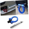 SOLUSTRE Trailer Hitch Front Bumper Towing Rings Automobile Tow Hook