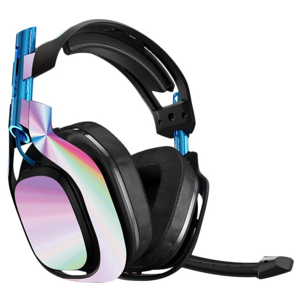 MightySkins Skin Compatible with Astro A50 Gaming Headset - Rainbow
