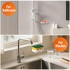 ​Kovenora 2 PCS Plastic Soap Dish with Drainage, Wall-Mounted and