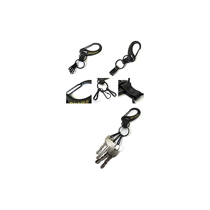 Dickies DS054NC Key Ring, Key Strap, One Size, Silver x
