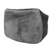 Uterus Warming Waist Belt Dark Gray Adjustable Thick Soft Plush