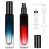 Segbeauty Cologne Glass Bottle, 2 Pack of 15ML Portable Perfume