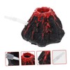 CORHAD Volcano Decoration Aquarium Bubbler Ornament for Fish Tank Landscaping