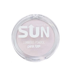 Pink Up - Luminous Powder - Iluminador en polvo compacto para cuerpo y rostro. Textura suave. (FLASH 01)