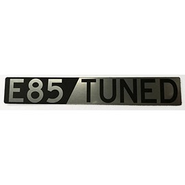 E85 Tuned Emblem Stick-on Vehicle Badge V.2