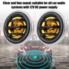 Qiilu 2pcs 12V 150W Super Tweeter Car 2 Inch Super