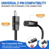 PinPure 2500mAh Recliner Battery Pack, Universal 2-Pin Power Supply with