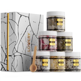 Spa Gifts for Women, Epsom Bath Salts Gift Basket Set, Relaxing Self Care Salt with Essential Oils, Gifts for Mom, Wife - Lavender, Eucalyptus, Lemon Basil, Coconut, Tea Tree, Honey Almond