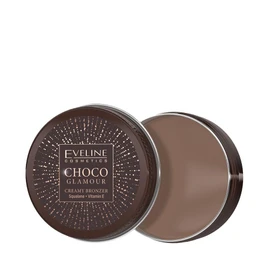 Eveline Cosmetics Choco Glamour Cream Bronzer with Squalane and Vitamin E for Contouring and Hydration