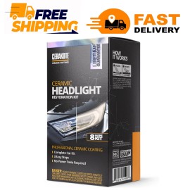 Cerakote Ceramic Headlight Restoration Kit - Ceramic Coating that Restores Headl