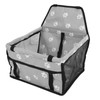 Bear Paw Pattern Pet Carrier Cage Washable Pet Car Travel