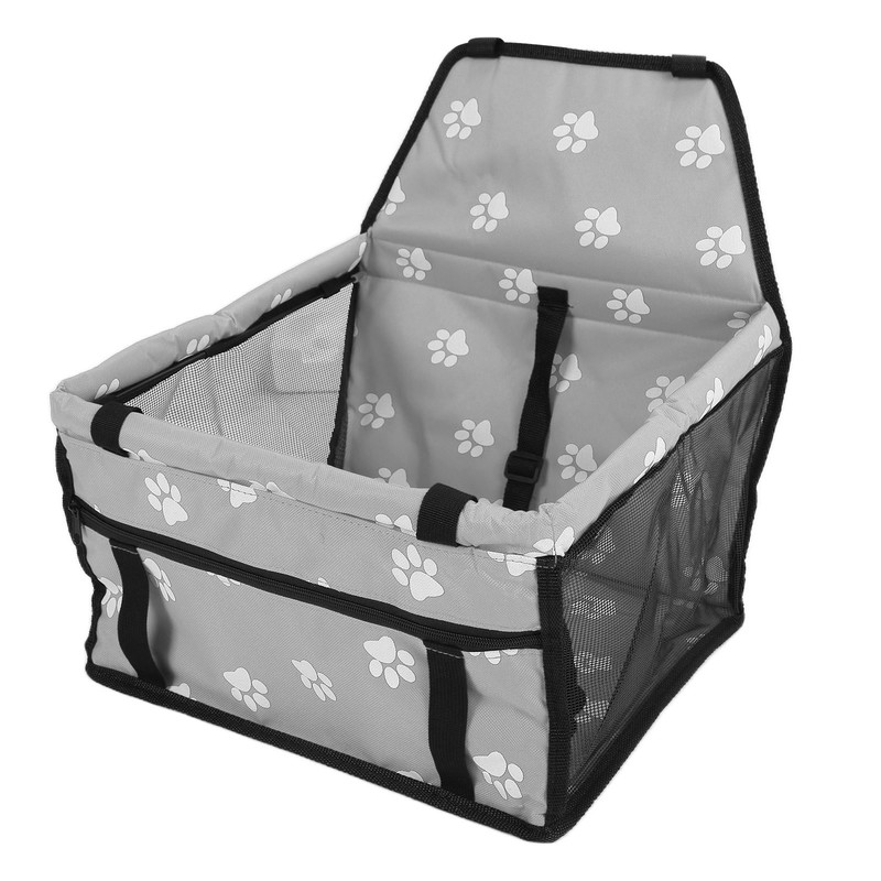 Bear Paw Pattern Pet Carrier Cage Washable Pet Car Travel