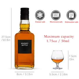 Cute Shot Glasses Small Brandy Snifters Set of 8 | Cognac glasses | Port Glasses | Tequila Glasses(1.75 oz | 50ml)