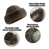 2 Pieces of Dome Hats, Cold and Warm Hats, Plush