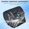 FZJDSD 2PCS Black Driver & Passenger Side Bottom Replacement Leather