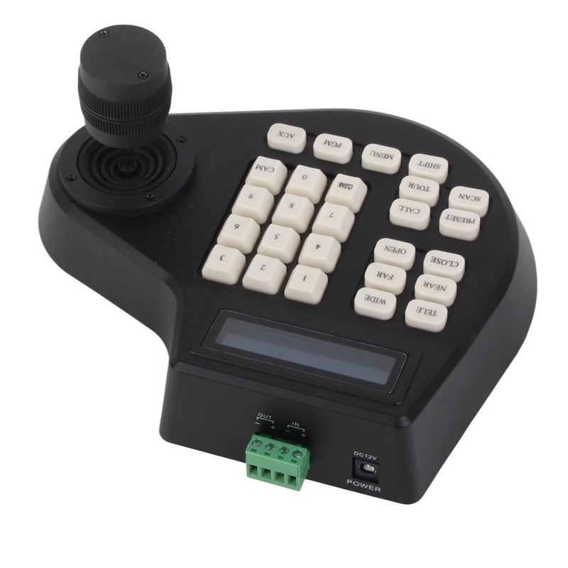 3D PTZ Camera Keyboard RS485 PTZ Joystick Controller LCD Display