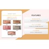 YAYAMIYA STMT-2 Eyeshadow Palette, 10 Colors, Everyday Butterfly Eye Palette,