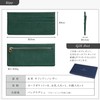 Blue Sincere SW2 Ultra Thin Long Wallet, Genuine Leather, Card