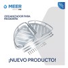 Cnx Organizador Para Regadera En Aluminio, Acabado Cromado