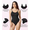 BRABIC Women's Backless Shapewear Bodysuit Tummy control Thong Seamless Body
