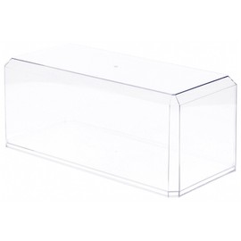 Pioneer Plastics 576C Clear Plastic Display Case for Large 1:18 Scale Cars, 15.5" W x 7" D x 6" H (Mailer Box)