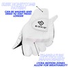 BIONIC Mens Relaxgrip® 2.0 Golf Glove - White/Black - M