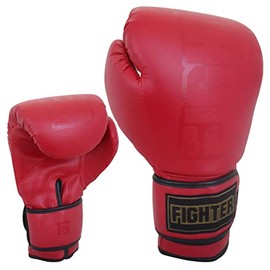 Voit Guantes de Box Fighter, para Entrenamiento, 8 a 16 oz (Rojo, 16 oz)