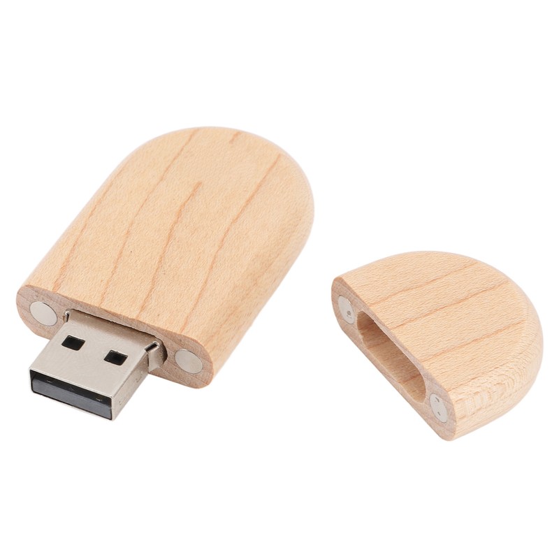 Wooden USB Stick Waterproof Anti Static Anti Magnetic USB Flash