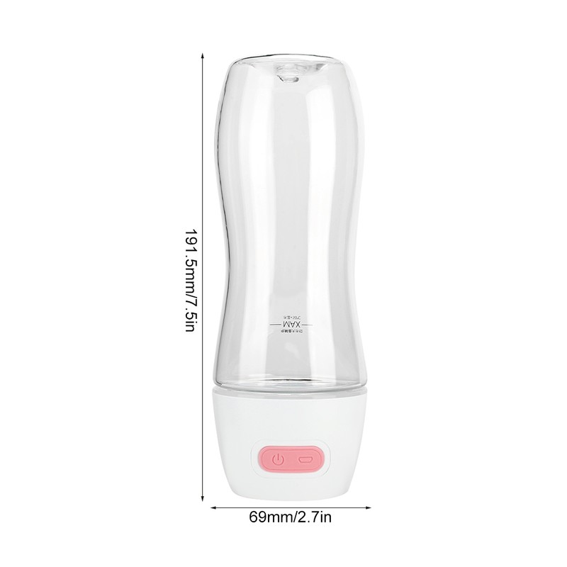 350ml Hydrogen Rich Bottle Portable USB Water Bottle Negative Ion