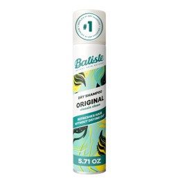 Batiste Dry Shampoo, Original Fragrance Classic Clean, Refresh Hair and Absorb Oil Between Washes, Waterless Shampoo for Added Hair Texture and Body, 5.71 oz