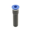 IQS Straight Connector Reduction of 12mm Plug Nipple x 8mm