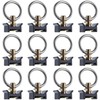 WuhaPhreyn 12 Pack L Track Tie Down O Ring L
