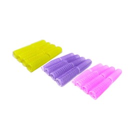 24pc x 3/4” Diameter Self Grip Hair Rollers Pro Salon Hairdressing Curlers Small
