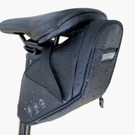 Bel cuore Saddle Bag, Bicycle Bag, Road Bike Bag, Totally Waterproof, Large Capacity, Storage for Small Items, Includes Reflective Material, Strap Type, Easy to Install, Sadoru