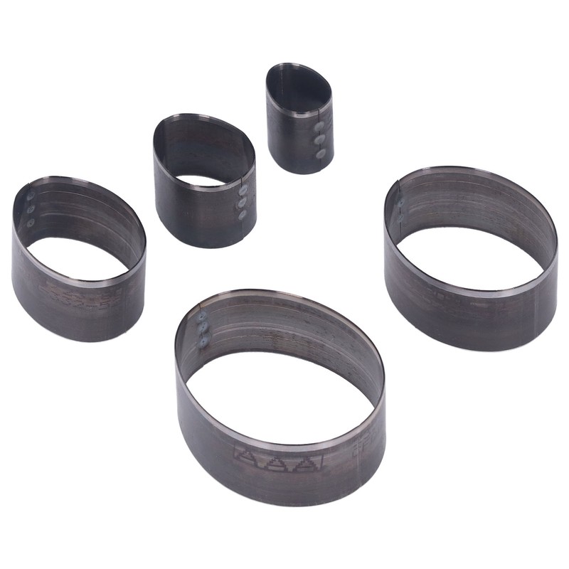5PCS Leather Die Cutter Egg Shape Oval 20‑60mm Punching Die