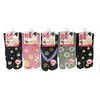 Tabi Socks Socks Women's Japanese Pattern Cute Cotton Blend, 23-25 cm