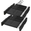 NORTHERN BROTHERS Pants Hangers, 50Pack Pants Hangers with Clips Bulk