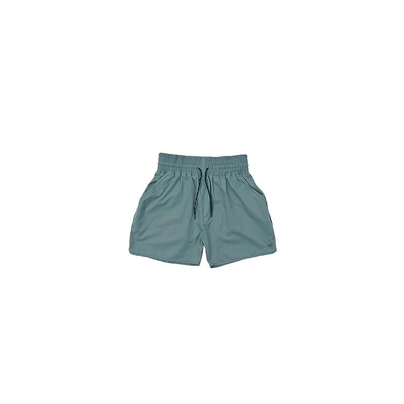 KiU K331S-963 Waterproof Outdoor Shorts, Plain, Moss Green, Khaki, S,
