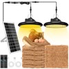 Grinsvalley 2 in 1 Solar Chicken Coop Light with Timer