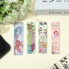 GLOBLELAND Fairytale Bookmarks Clear Stamps Mermaid Bookmarks Labels Clear Silicone