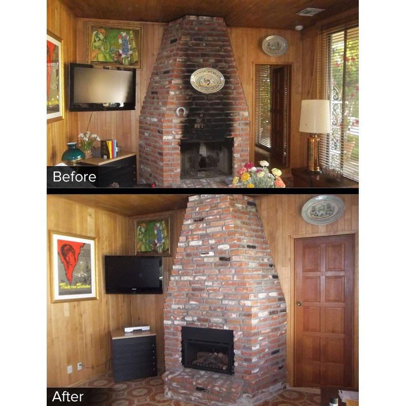 CHIMNEYRX 300467 Paint N Peel Fireplace Cleaner – Removes Smoke
