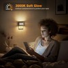 JandCase LED Night Light, Silver Night Lights Plug into Wall