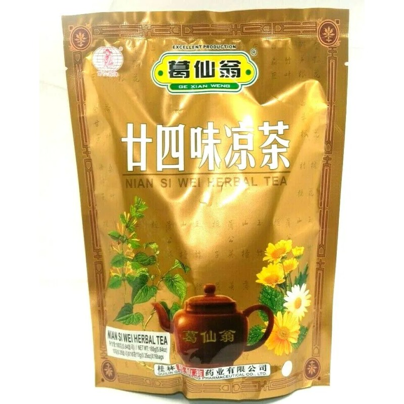 Ge Xian Weng Nian SI Wei Herbal Tea 16 Tea
