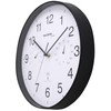 technoline WT8945 Radio-Controlled Wall Clock with Temperature Display and Humidity