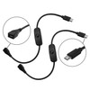 HomeSpot 2 Pack Micro USB Cable with Power Switch Raspberry