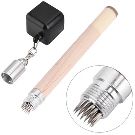 Ejoyous Chalk Holder for Billiards, 2 in 1 Portable Pool Snooker Chalk Holder Billiard Tip Pricker Chalk Box Pool Stick Pocket Chalker for Sport Game Tournament Hobby