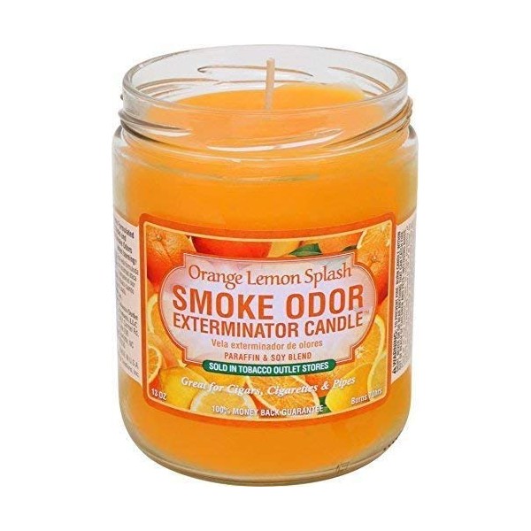 Smoke Odor Exterminator Candle Orange Lemon Splash 13 oz