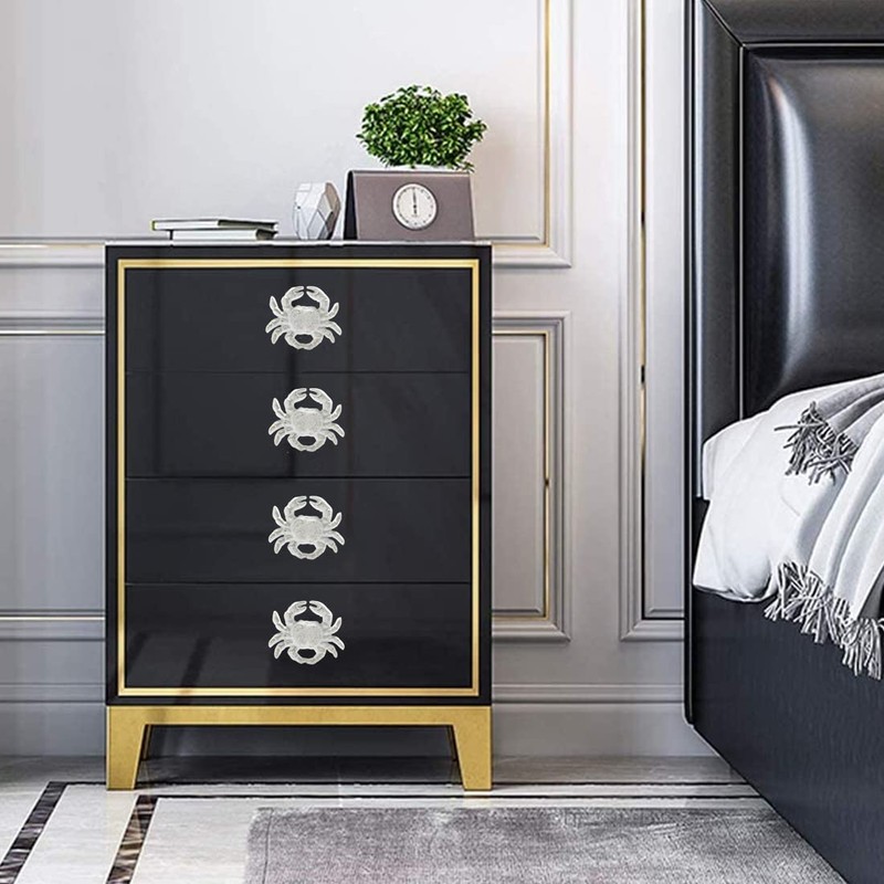 DPOWERFUL Retro Cast Iron Drawer Pulls Handles for Dresser Cupboard